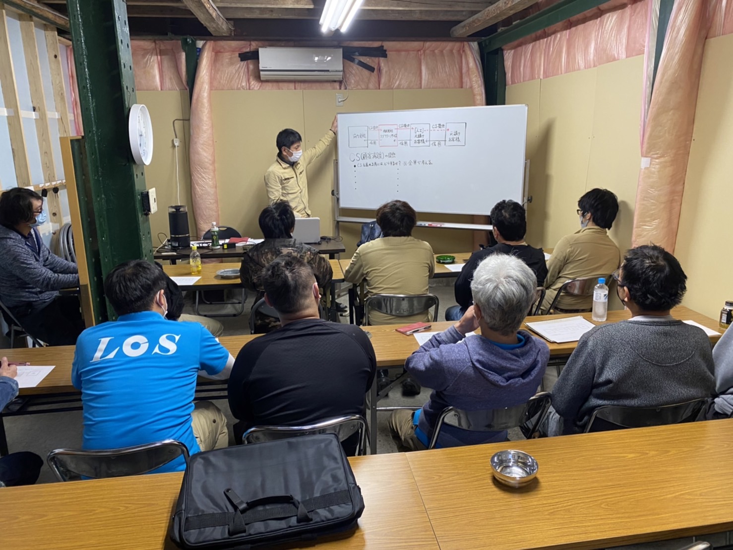 リブクリーンサービスMTGの様子