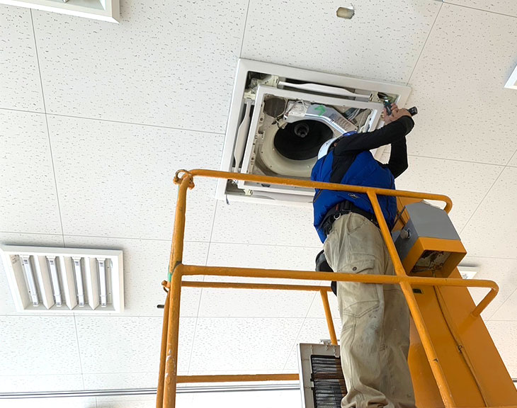 業務用エアコン清掃
